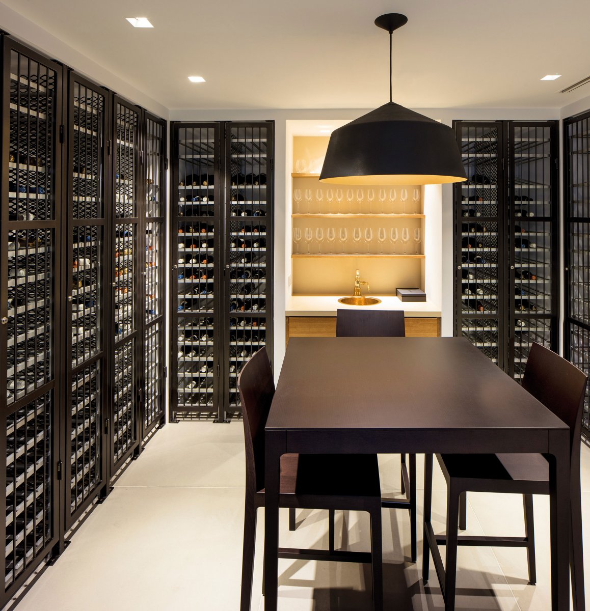 A private wine cellar