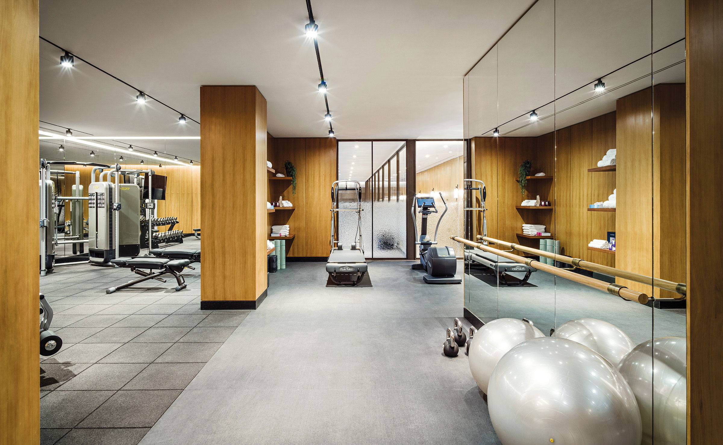 8. Private gymnasium