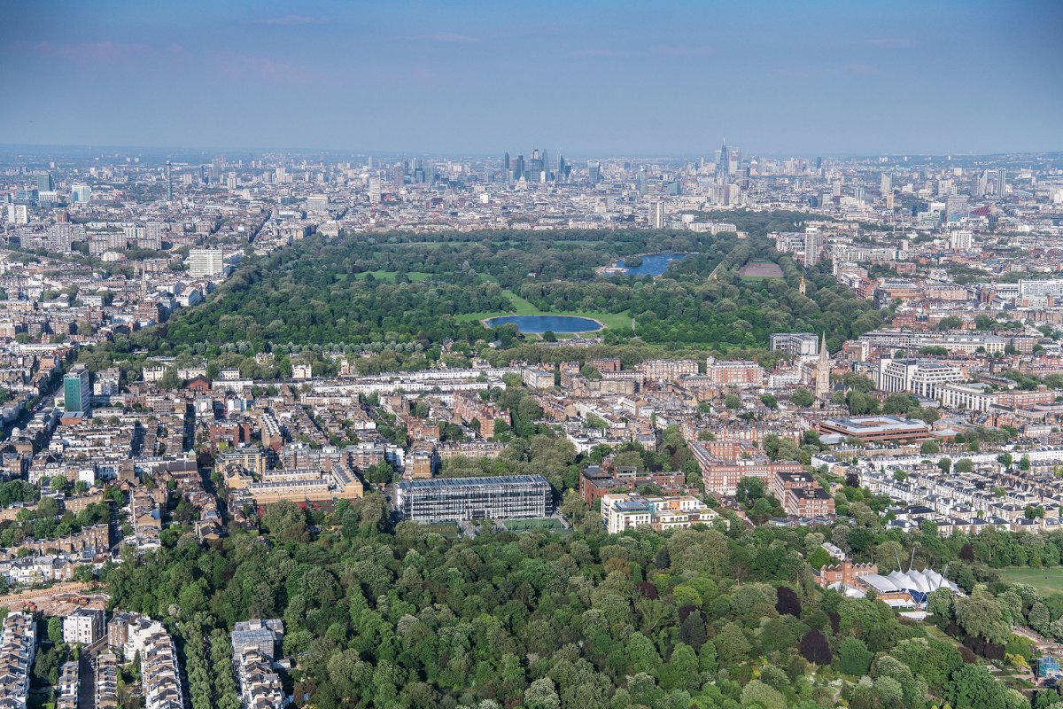 Panoramic View of Central London 