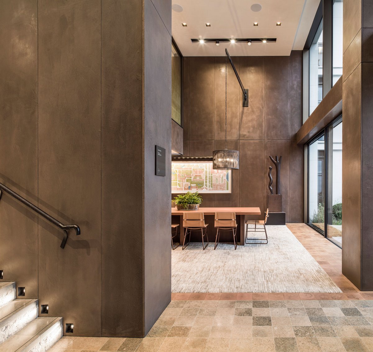 Dining area of Holland Park Villas Apartments